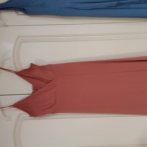 Dress  terracotta  orange